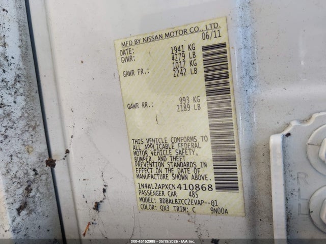 Nissan Altima 2.5 S
