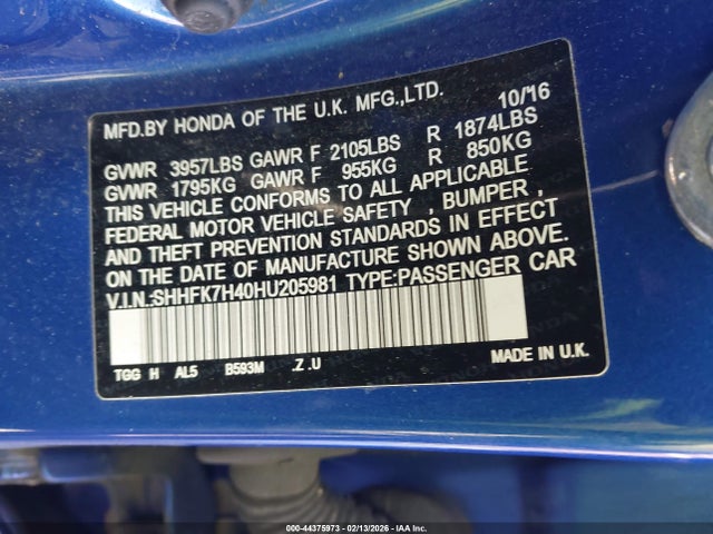Honda Civic Sport