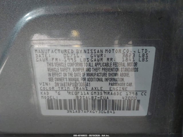 Nissan Sentra S