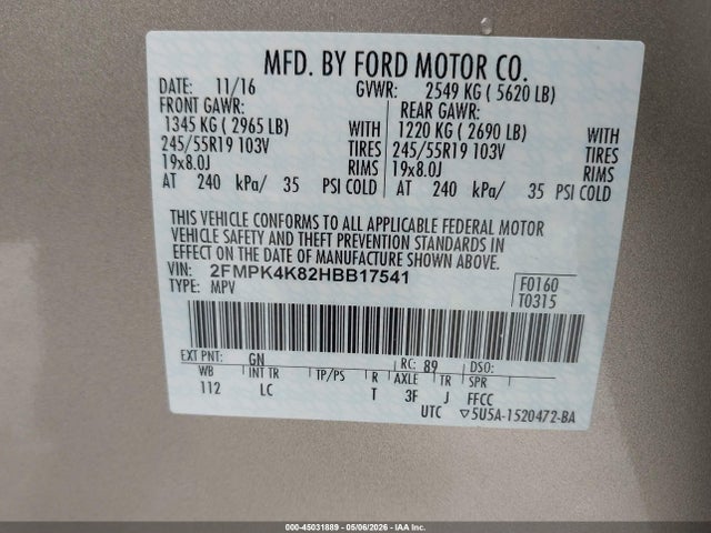 Ford Edge Titanium