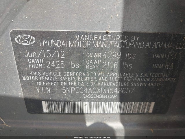 Hyundai SONATA Limited