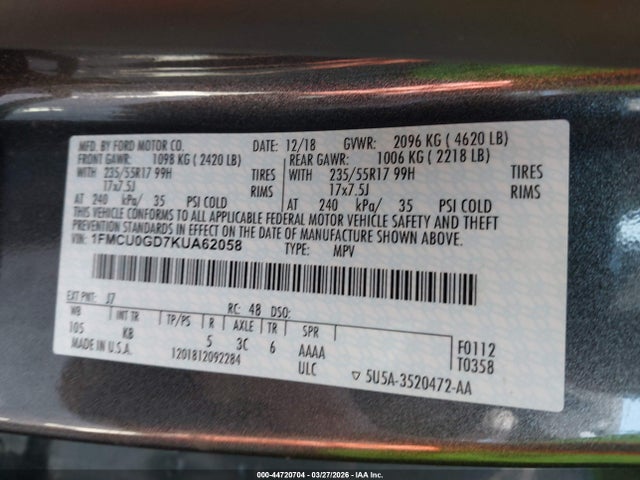 Ford Escape Se
