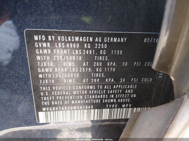 Volkswagen Tiguan Se