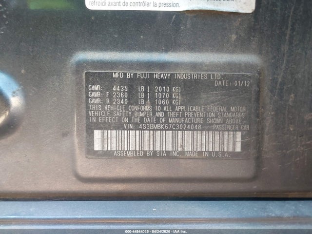 Subaru Legacy 2.5i Limited