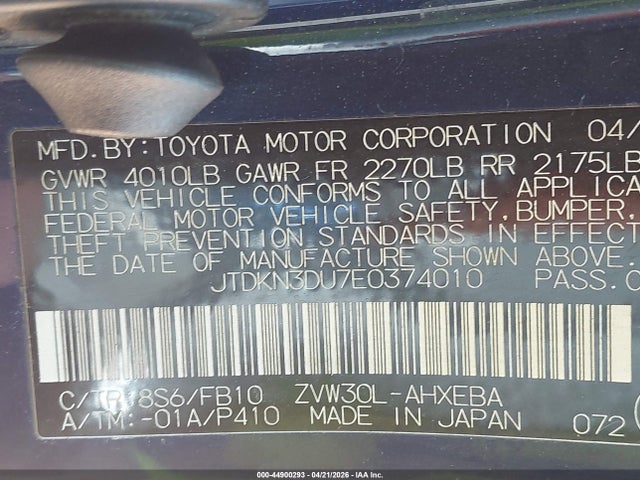 Toyota Prius Two