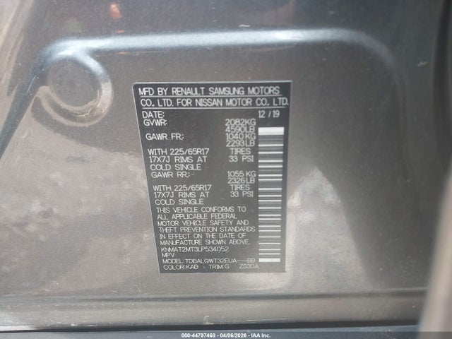 Nissan Rogue Sv Fwd