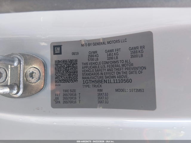 GMC Canyon 2wd