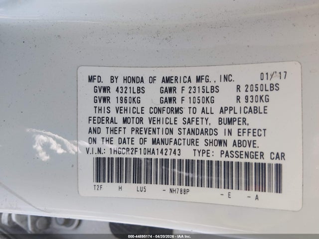 Honda Accord Sport Se