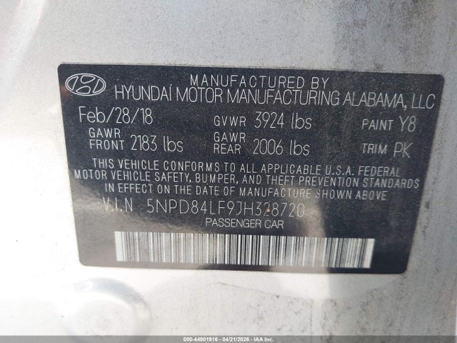 Hyundai ELANTRA Sel