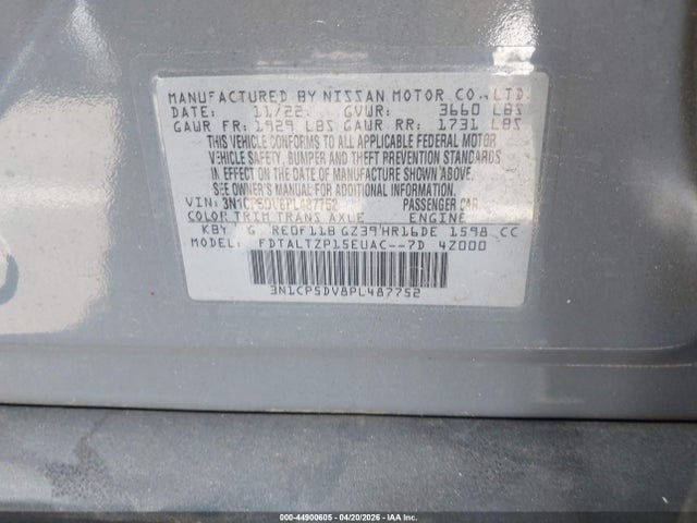 Nissan Kicks Sr Xtronic Cvt