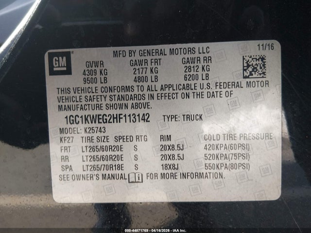 Chevrolet Silverado 2500 Ltz