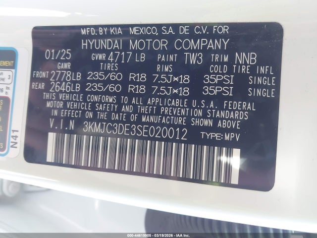 Hyundai TUCSON Sel Convenience
