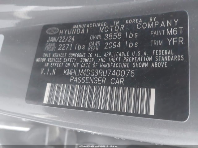 Hyundai ELANTRA Sel