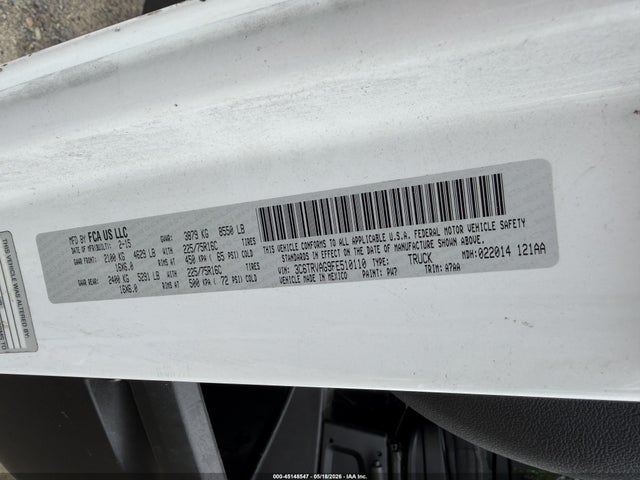 Ram Promaster Low Roof