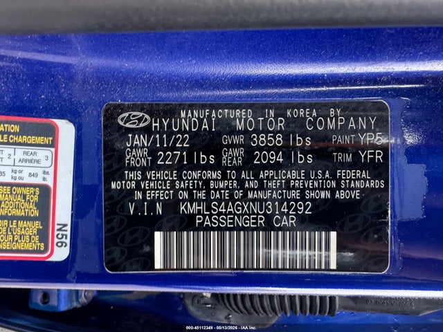 Hyundai ELANTRA Sel