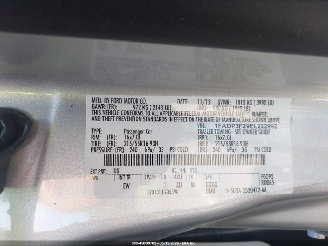 Ford Focus Se