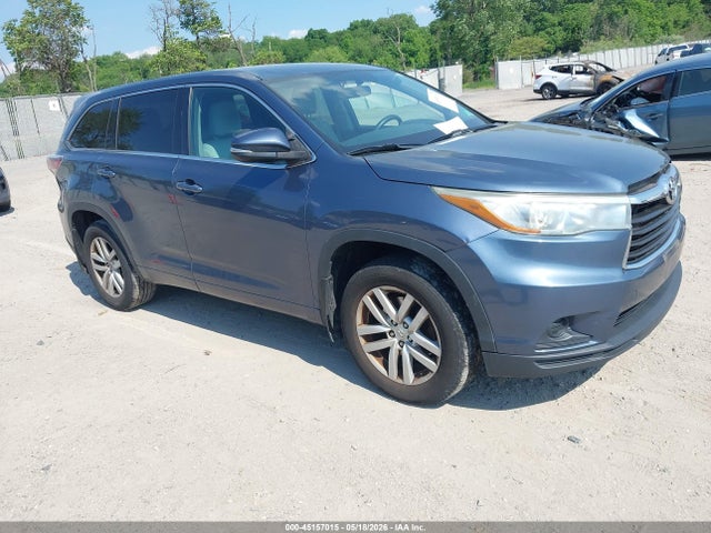 Salvage Toyota Highlander Image