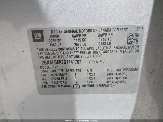 Chevrolet Equinox Ls