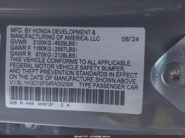 Honda Accord Sport