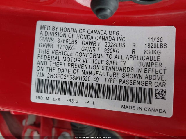 Honda Civic Lx