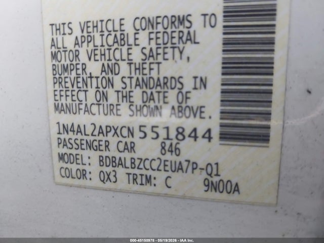 Nissan Altima 2.5 S