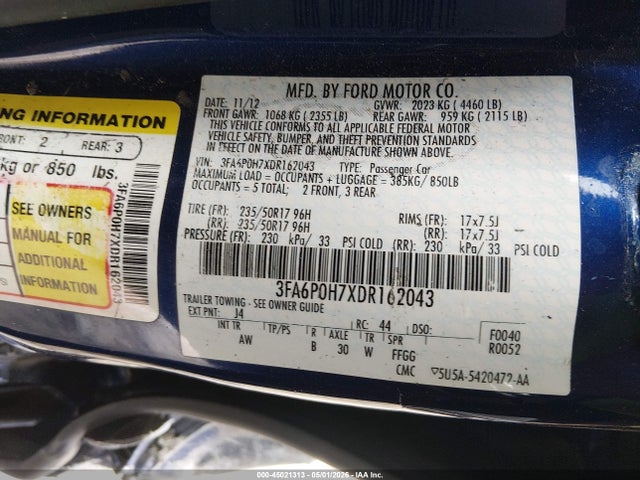 Ford Fusion Se