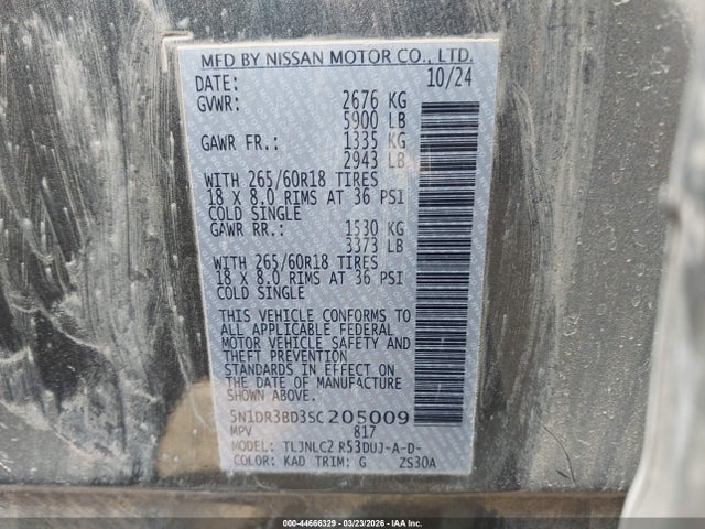 Nissan Pathfinder Rock Creek 4wd