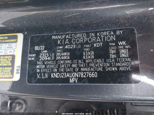 Kia Soul Lx