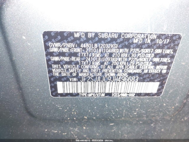 Subaru Forester 2.5i Limited