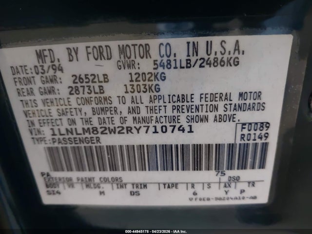 Lincoln Towncar