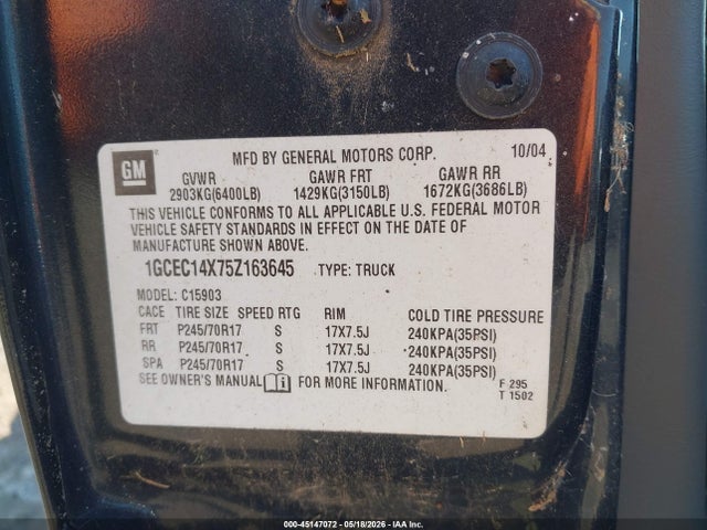 Chevrolet Silverado 1500 Work Truck
