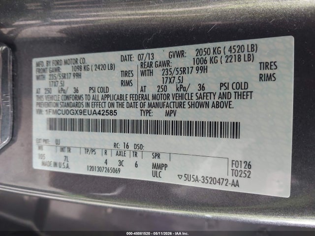 Ford Escape Se