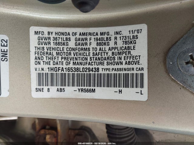 Honda Civic Lx