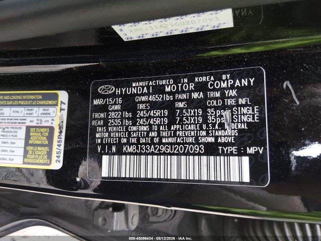 Hyundai TUCSON Limited