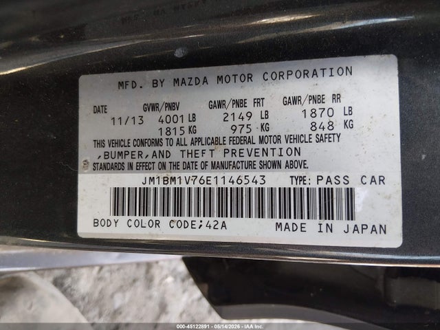 Mazda Mazda3 I Touring