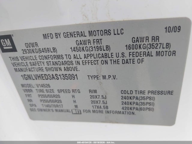 Chevrolet Traverse Ltz