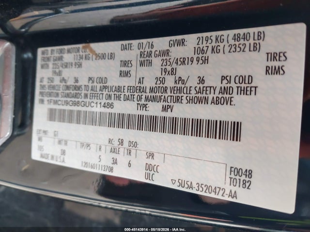 Ford Escape Se