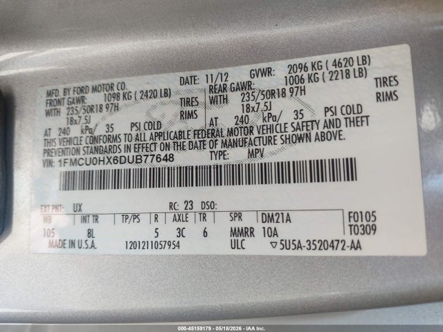 Ford Escape Sel