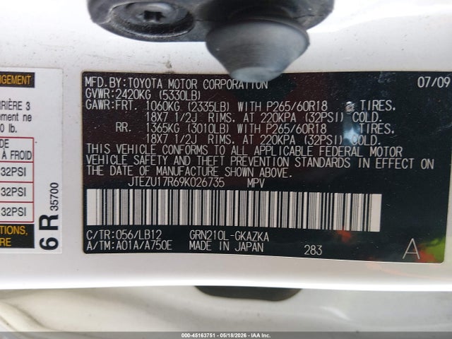 Toyota 4Runner Limited V6