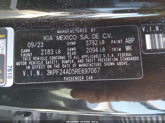 Kia Forte Lxs