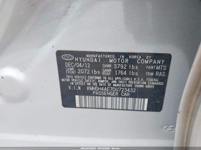 Hyundai ELANTRA Gls