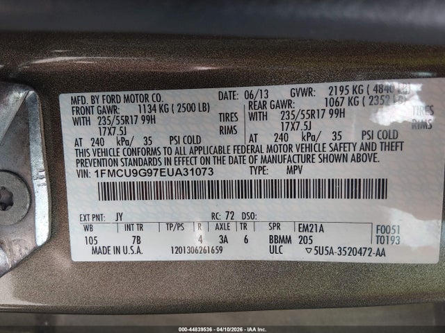 Ford Escape Se