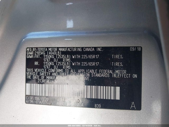 Toyota RAV4 Xle