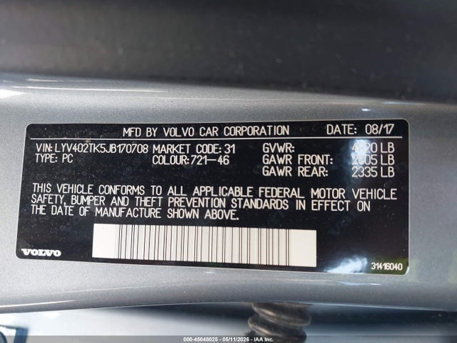 Volvo S60 Inscription T5