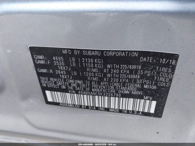 Subaru Outback 2.5i Limited