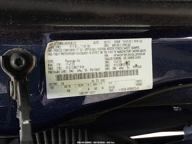 Ford Focus Se