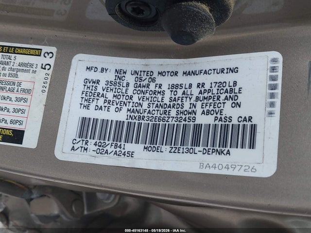 Toyota Corolla Le