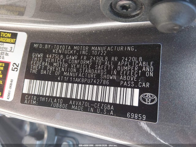 Toyota Camry Xle
