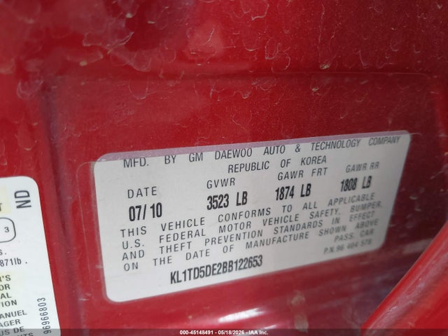 Chevrolet Aveo 1lt
