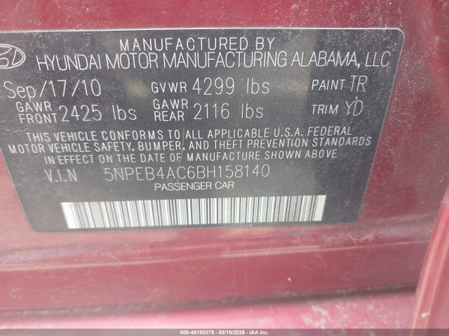 Hyundai SONATA Gls